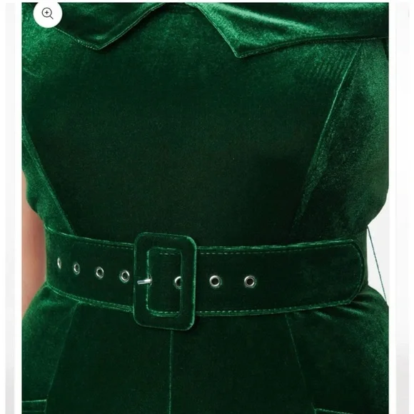 Unique Vintage Emerald Belt - Picture 2 of 2